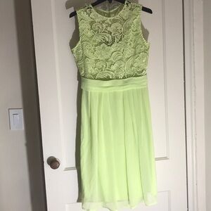 Eva Mendes by New York & company light green dress
